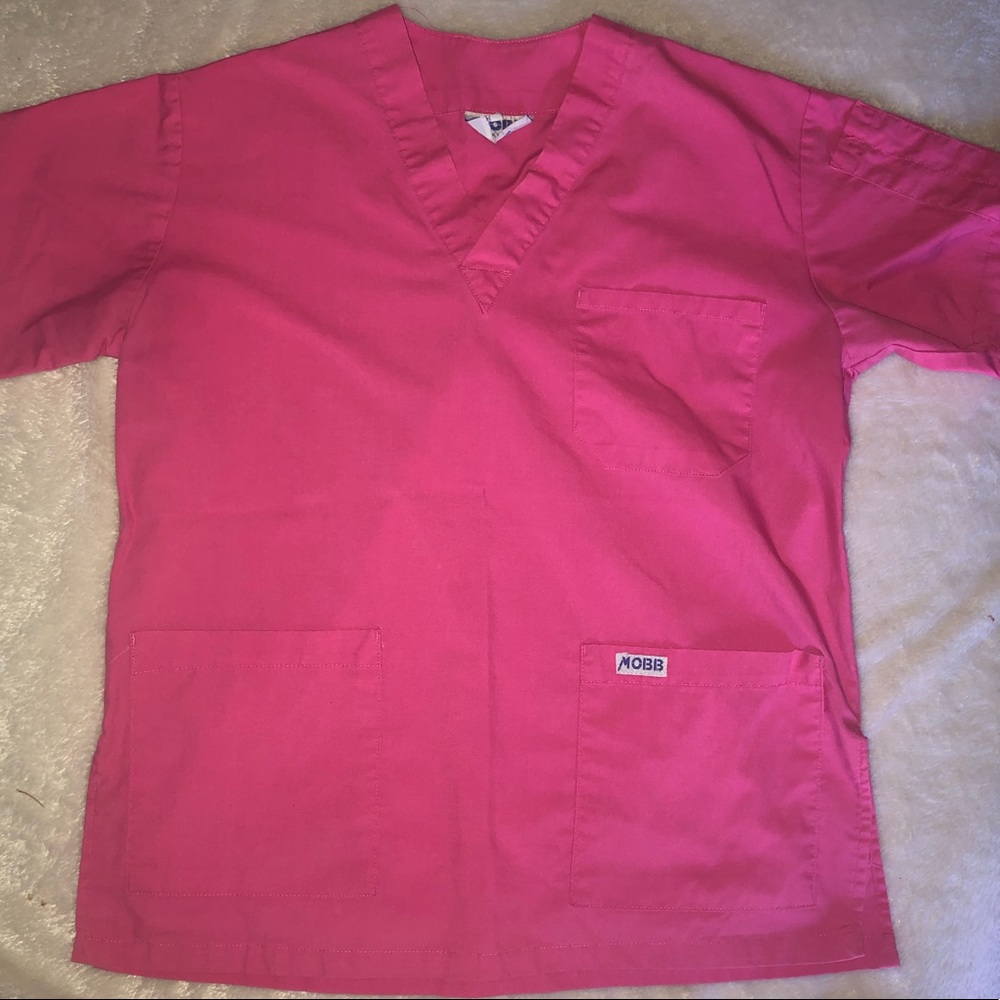 Pink Scrub Top